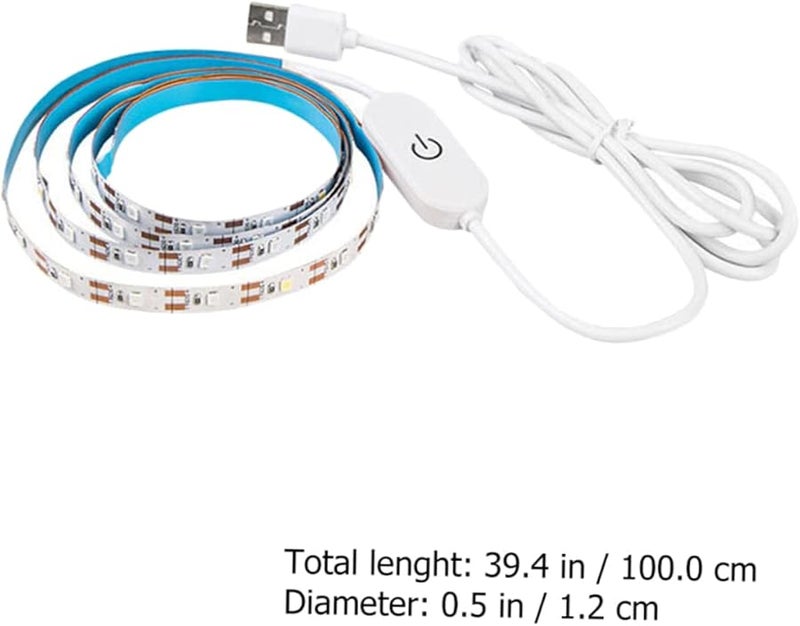 BESPORTBLE USB LED Grow Light Strip Full Spectrum Touch Dimming for Indoor Plants - Image 2